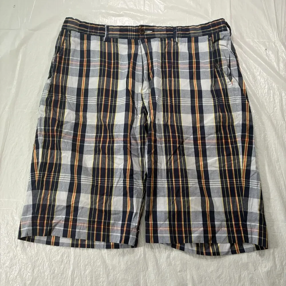 VTG Polo Ralph Lauren Plaid India Shorts 34 (36) 12